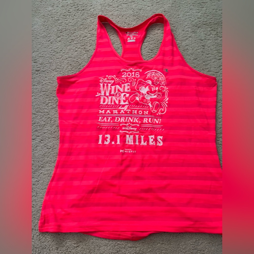 2015 RunDisney Wine and Dine Half Marathon Tank size Xl